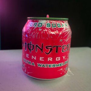 Mini Monster Candle Watermelon Scent Flavor